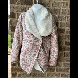 Dylan Los Angeles faux fur jacket size XS